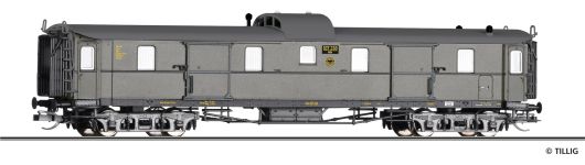 Tillig 12062 - TT - Packwagen Pw4ü, DRG, Ep. II